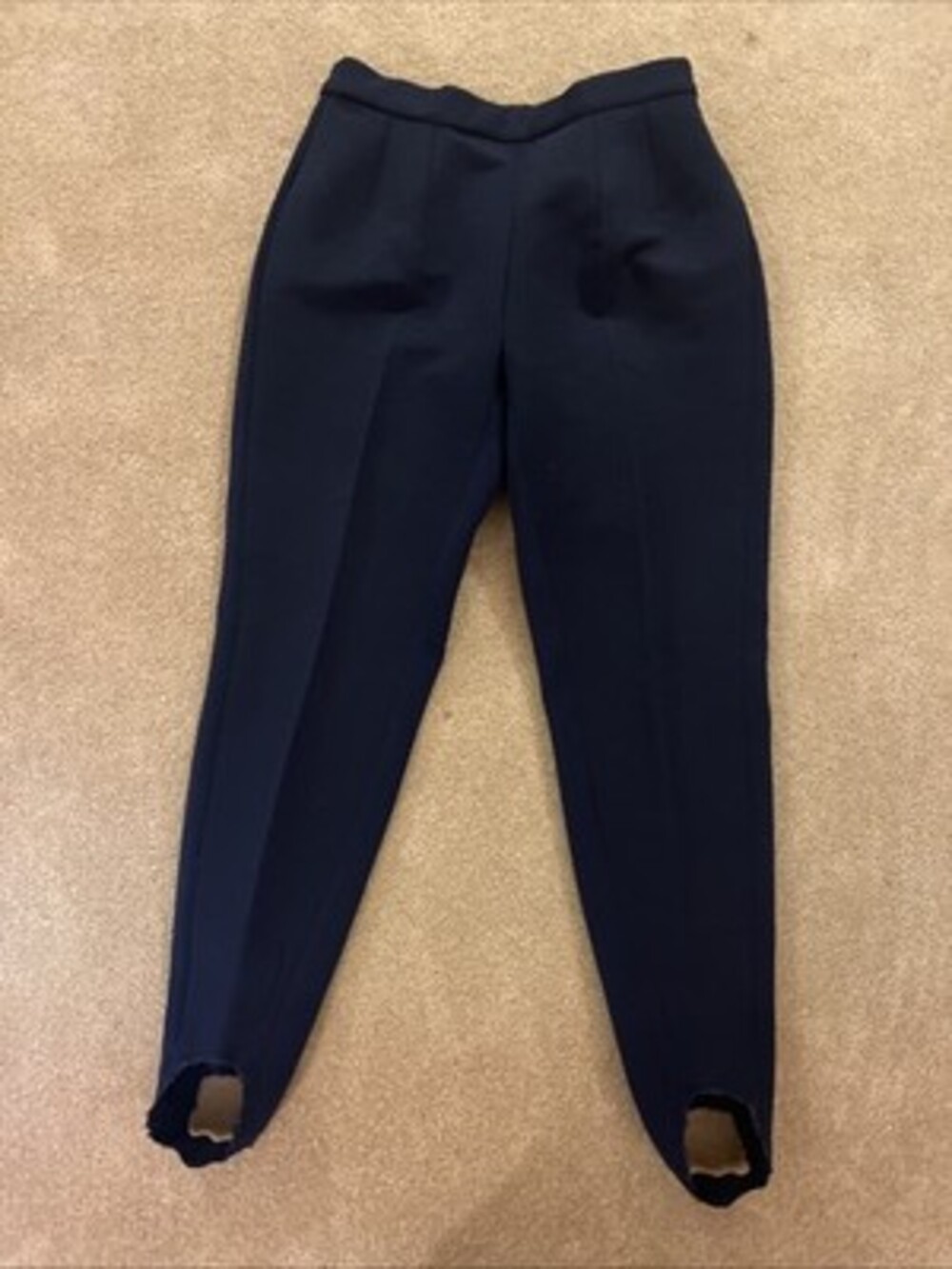 Rare Vintage L Jungberg Stirrup Ski Pants Sz 16/27” Wool Blend Made In Norway